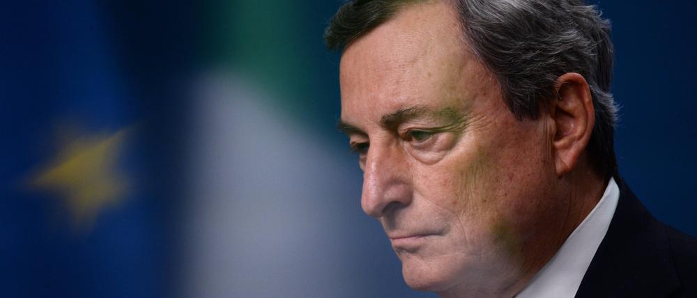 Ministerpräsident Draghi genießt hohes Vertrauen in der Finanzwelt.