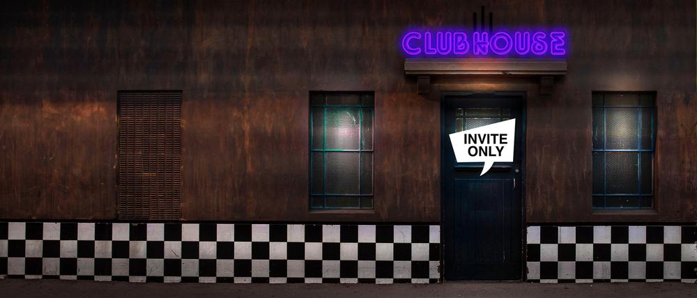 Bei Clubhouse können nur Eingeladene mitmachen.