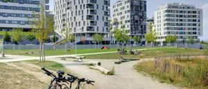 In der Seestadt Aspern im 22. Bezirk in Wien entsteht ein neuer Stadtteil für über 20 000 Menschen.
