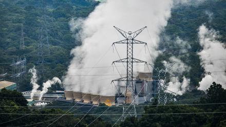 Weltweit einsetzbar: Blick auf eine Anlage zur Gewinnung geothermischer Energie in El Salvador.