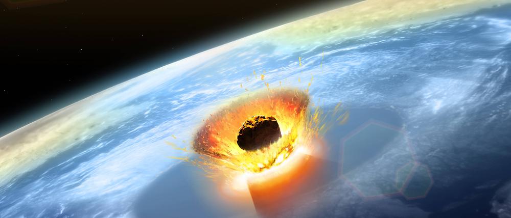 Ein Einschlag von „Apophis“ könnte katastrophale Folgen haben: riesige Flutwellen, falls der Asteroid ins Meer trifft, und schwere Zerstörungen bei einem Treffer auf Land. 