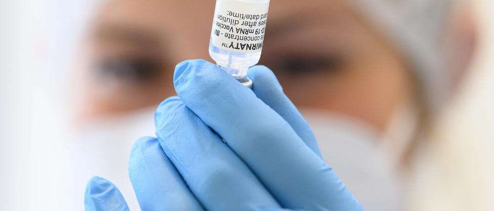 In Deutschland wurden bislang etwa 80 Millionen Dosen des Covid-19-Impfstoffs von Biontech/Pfizer verabreicht.
