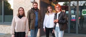 Willkommen an der FU: Die Gruppe der ukrainischen Studierenden, die mit dem Programm Erasmus+ für Partnerländer einen Studienplatz bekamen.