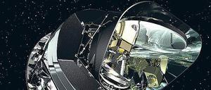 Jugendforscher: Der Satellit Planck schaffte es, sehr weit in die Vergangenheit des Universums zurückzublicken. 