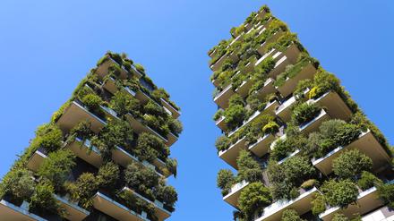 Die „Bosco Verticale“ in Mailand gelten als Blaupause für einen klimaresilienten Städtebau.