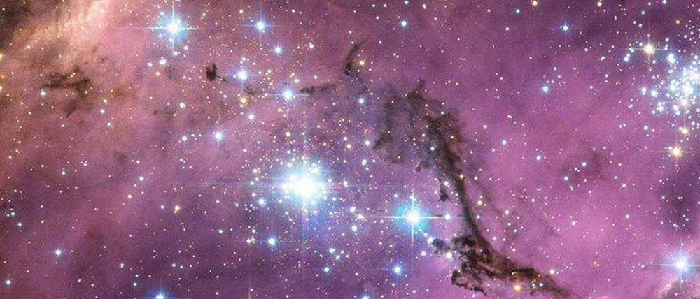 Gaswolken in einer Region der Großen Magellanschen Wolke, der Nachbargalaxie der Milchstraße.