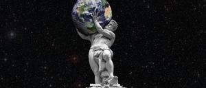Nur die Erde zu schultern wäre der mythologischen Figur des Atlas ein Leichtes gewesen. Er war dazu verdonnert, das ganze Himmelsgewölbe zu stützen. Es wiegt beträchtlich mehr.